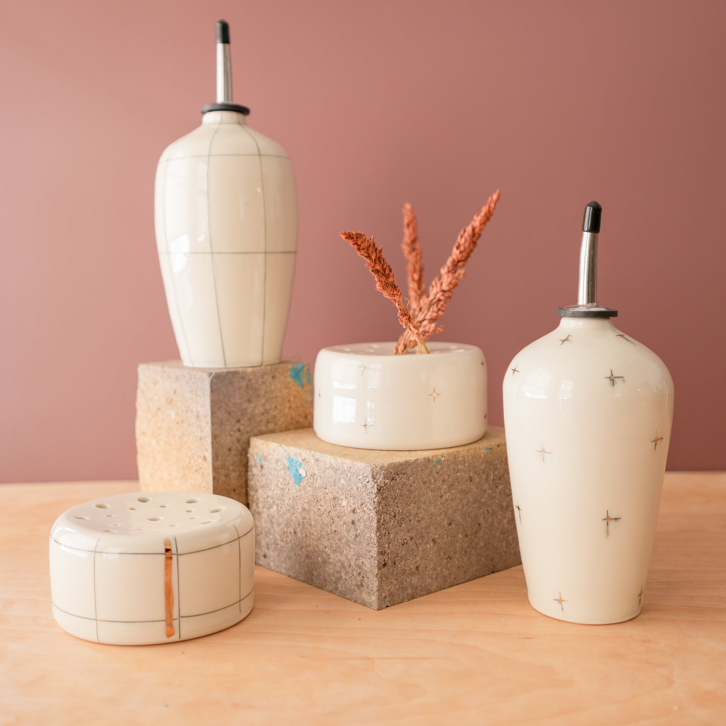 Petrichor + Gold | Frogs and Cruet Collection
