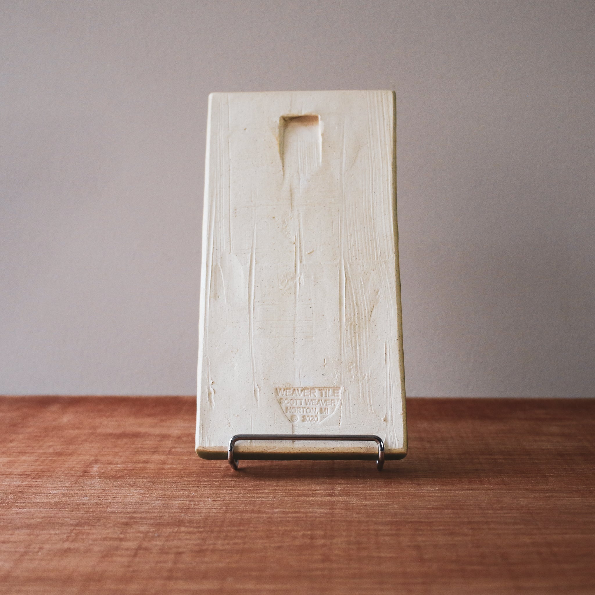 Ceramic Scott Weaver | 4x8 Basil Herb Tile