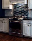 Ceramic Fishscale Backsplash